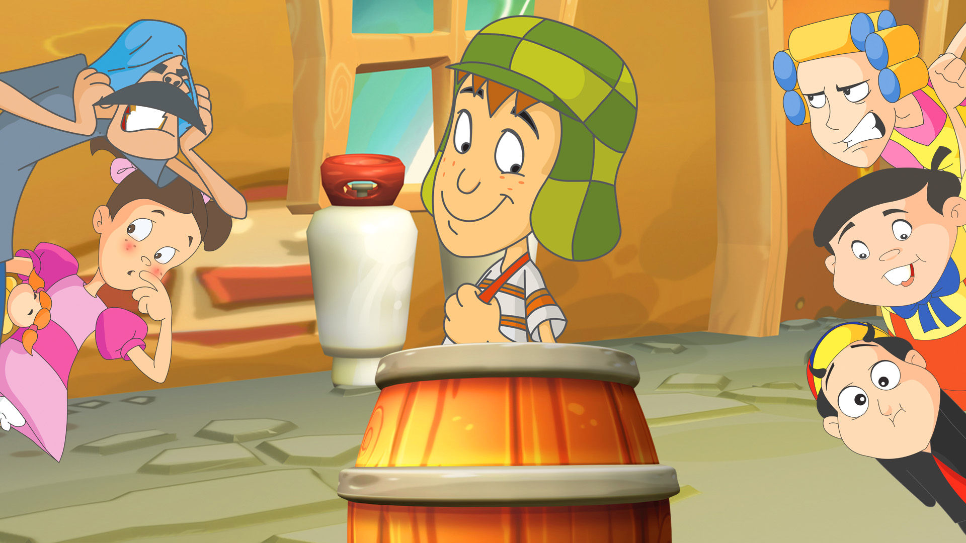 Ver El Chavo Animado por ViX, image size:1920x1080