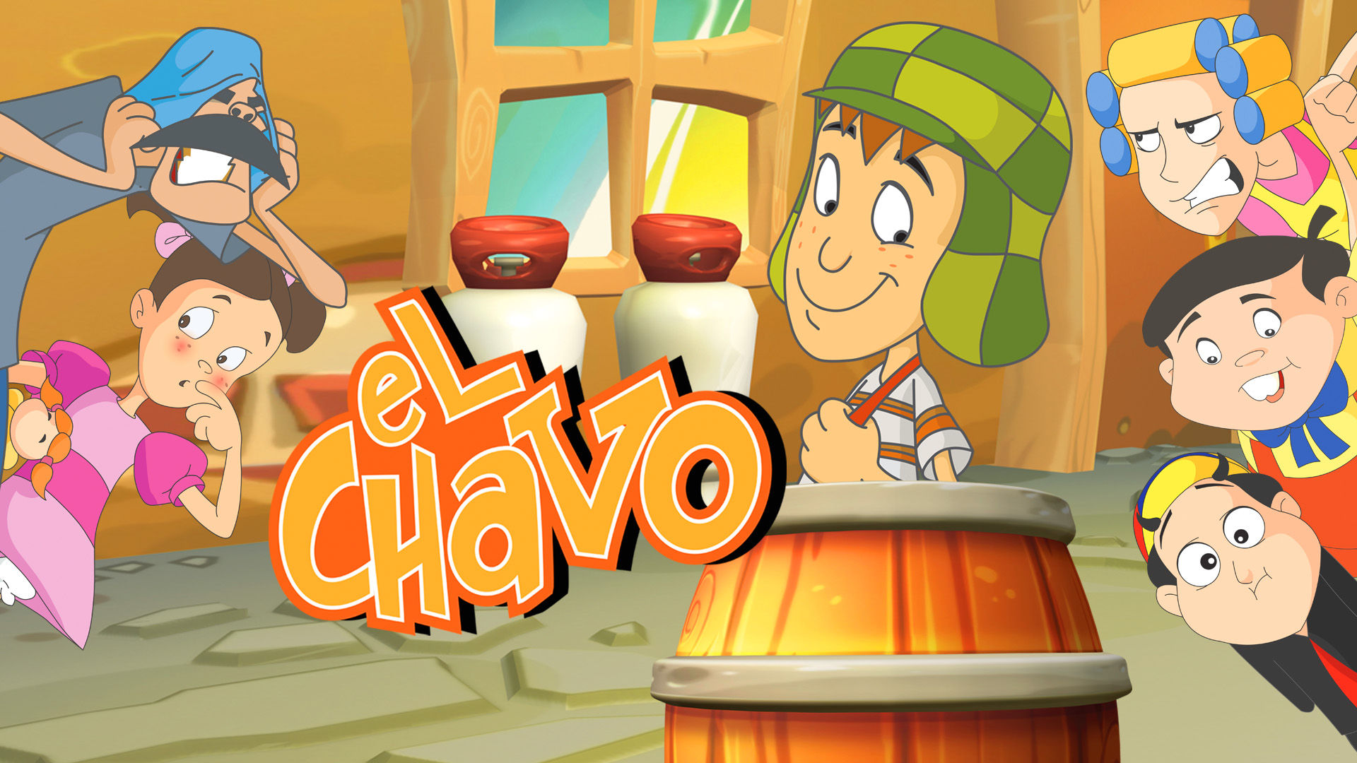 Ver El Chavo Animado por ViX, image size:1920x1080
