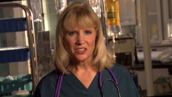 Rottweiler en la sala de emergencias