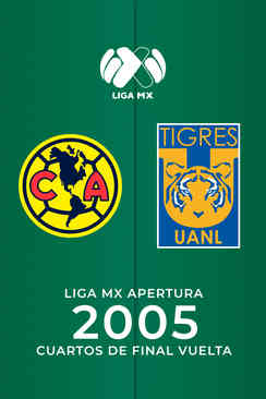 CF Vuelta Apertura 2005: América vs. Tigres UANL