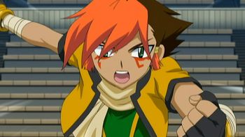 El abrasador león candente