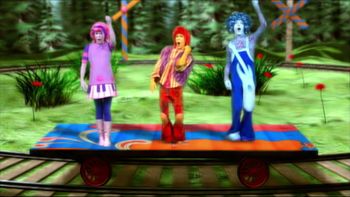 Todos abordo del doodle tren