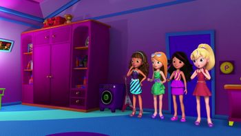 El tablero de fiesta de Polly