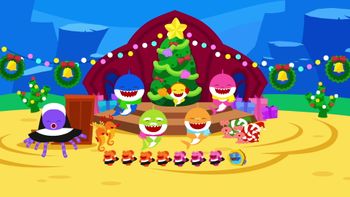 Navidad con la familia Tiburón