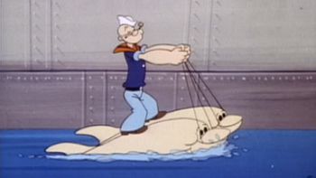 Popeye es sonámbulo