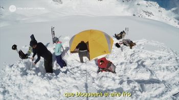 Cómo acampar en la nieve
