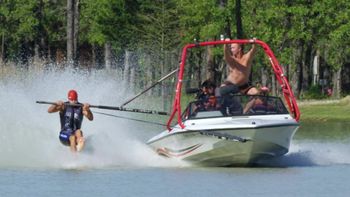 Acrobacias en una rampa