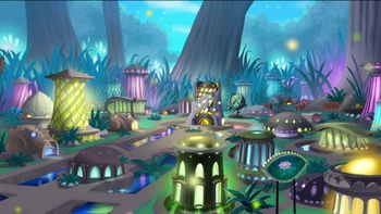 La carrera de nenúfares