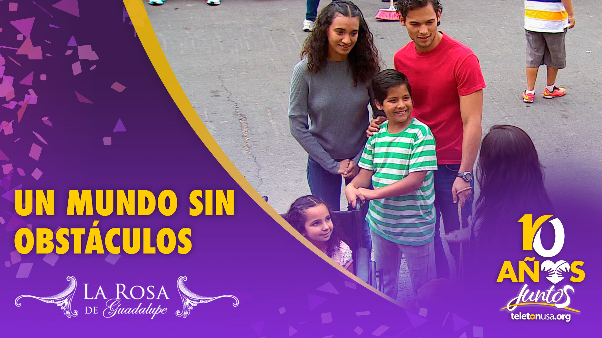 Ver La Rosa de Guadalupe 'Un mundo sin obstáculos' por ViX