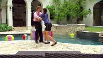 Una caída divertida