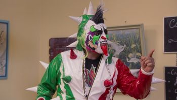 Luchadores en bola