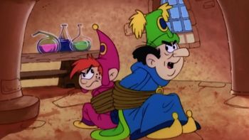 El nuevo empleo de Gargamel
