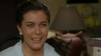 Un susto para Luciana