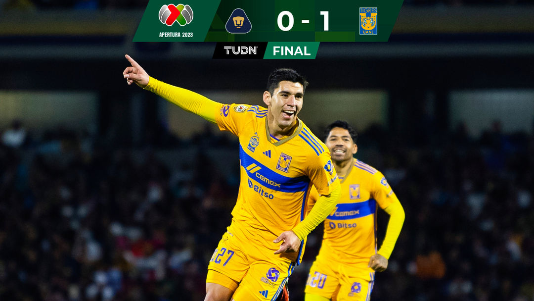 Resumen Pumas vs. Tigres Apertura 2023 Liga MX Semifinal Ida | ViX