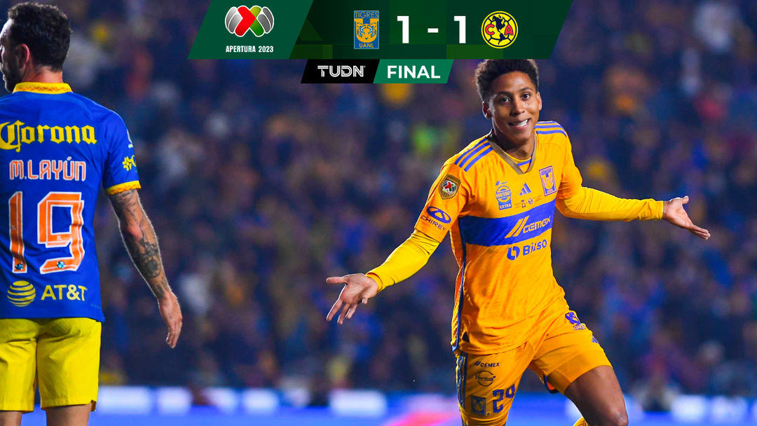 Resumen Tigres vs. América Apertura 2023 Liga MX Final Ida | ViX