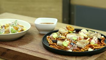 Ceviche con leche de tigre