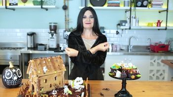 Morticia cocina en Avellana