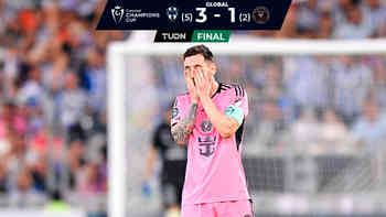 Messi y Inter Miami no pudieron ante un muy superior Rayados de Monterrey