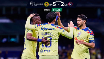 América vuela en el Azteca con goleada sobre el New England