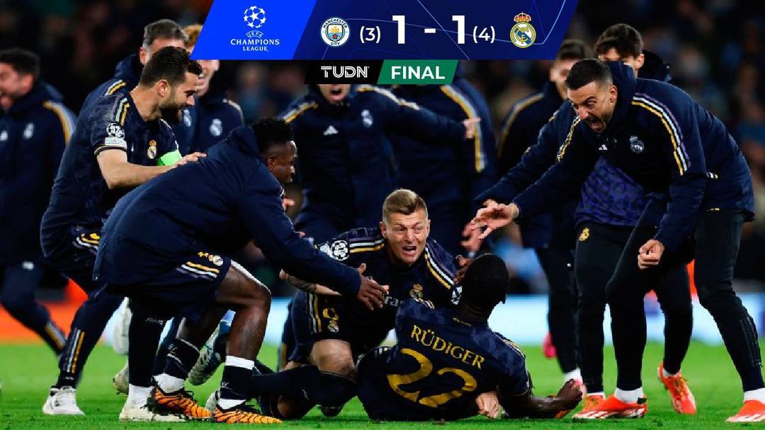 Manchester City vs Real Madrid - 17 de abril | ViX