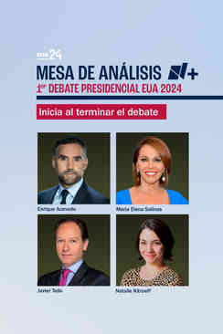 Mesa de análisis N Más: Primer debate presidencial EUA