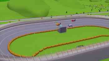 Una pista de carreras