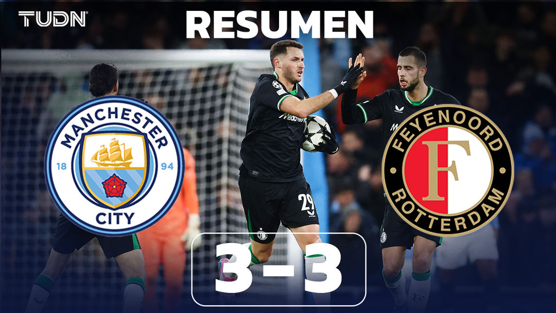 Manchester City vs. Feyenoord - 26 de noviembre | ViX