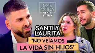 Santi y Laurita querían una gran familia, pero revelan por qué cambiaron sus planes