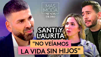 Santi y Laurita querían una gran familia, pero revelan por qué cambiaron sus planes