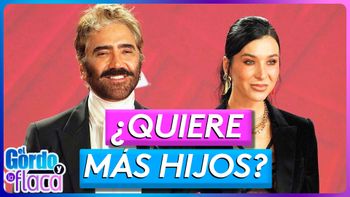 Alejandro Fernández reacciona a la posibilidad de tener 'otra familia' con su novia