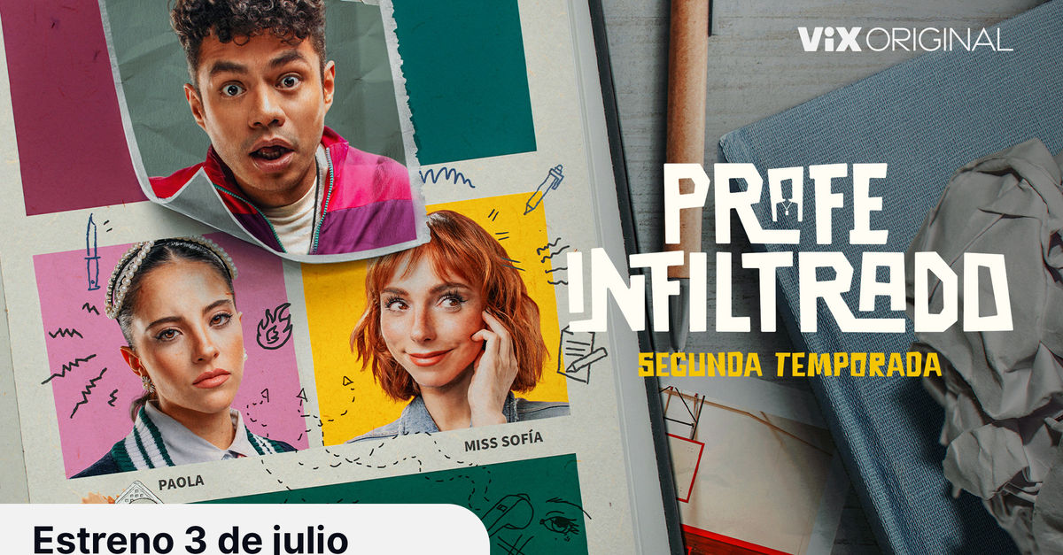 Ver Tráiler: Profe infiltrado (Temporada 2) por ViX