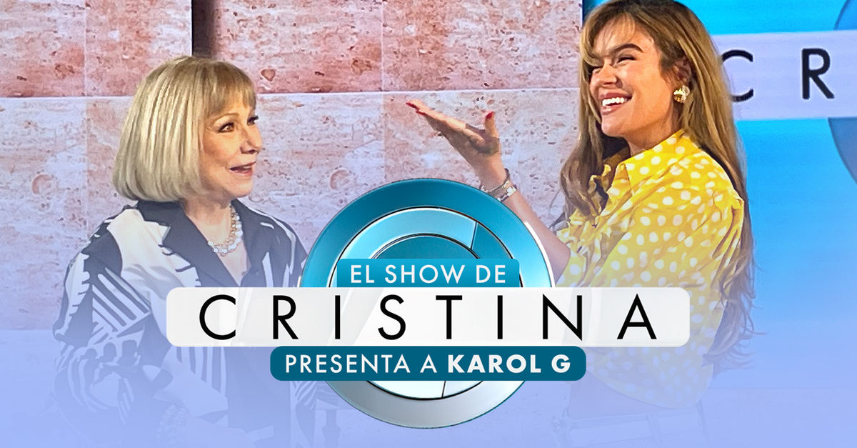 Ver El Show de Cristina presenta a Karol G por ViX
