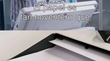 Usar papel es tan noventero