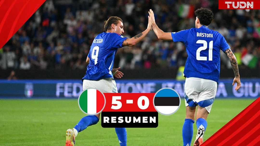 Italia vs. Estonia - 5 de septiembre | ViX