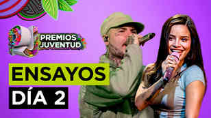 Premios Juventud 2025: Farruko, Wisin y Emilia en el segundo día de ensayos