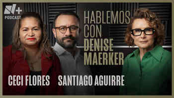 Ceci Flores y Santiago Aguirre