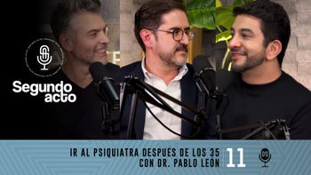 Ir al psiquiatra después de los 35, con el Dr. Pablo León