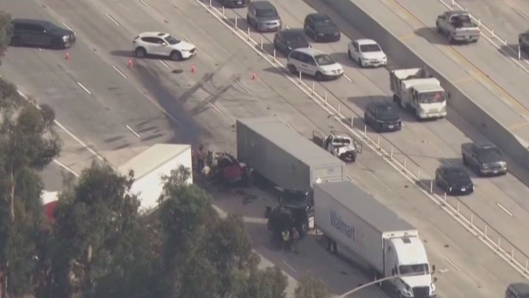 Qué se sabe del conductor sospechoso de causar un accidente mortal en una autopista de California | ViX