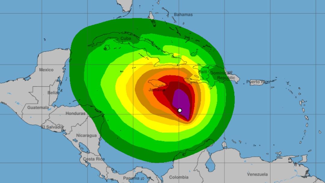 Tormenta tropical Melissa podría convertirse en huracán categoría 4: te mostramos su trayectoria | ViX