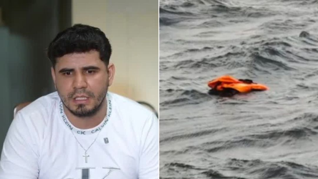 Hispano cuenta cómo sobrevivió varios días en el océano tras un naufragio: se aferró a una roca | ViX