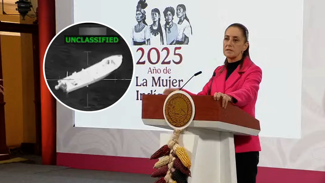 Sheinbaum dice que acordó con EEUU que la Marina mexicana intercepte lanchas cerca de sus costas | ViX