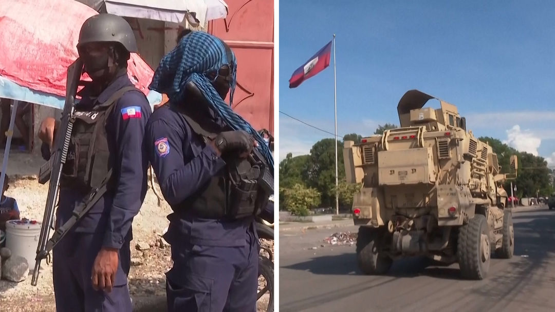Como una zona de guerra: las calles de Haití están militarizadas por enfrentamientos con pandillas | ViX