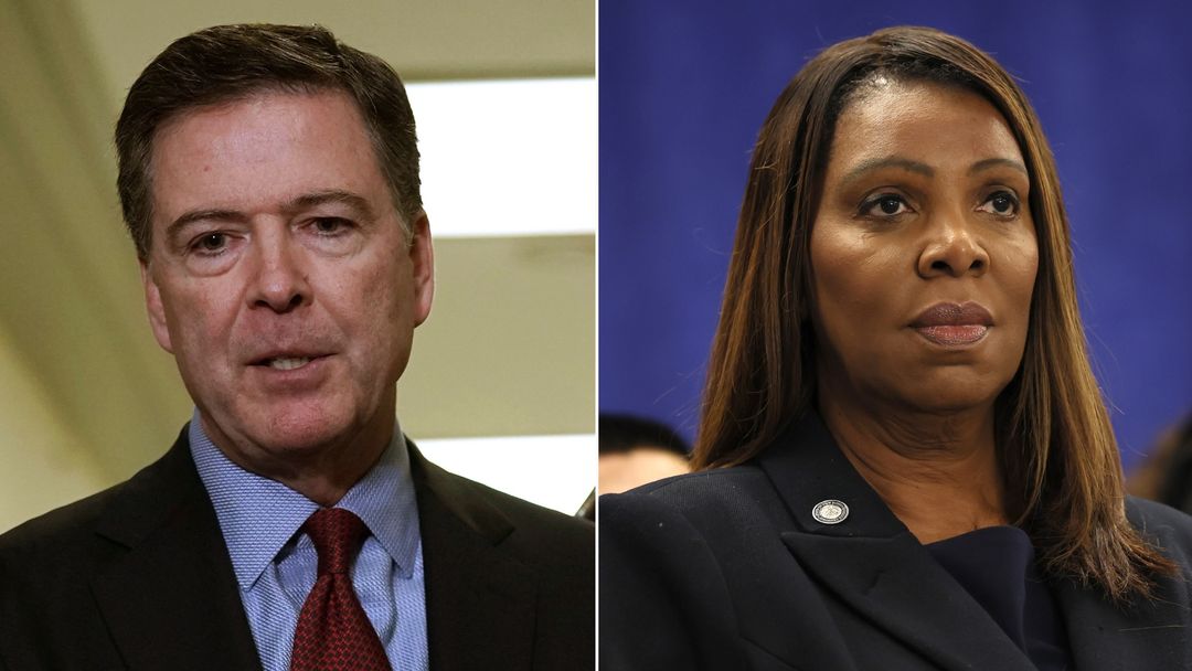 Jueza desestima los cargos contra exjefe del FBI James Comey y Letitia James, fiscal general de NY | ViX