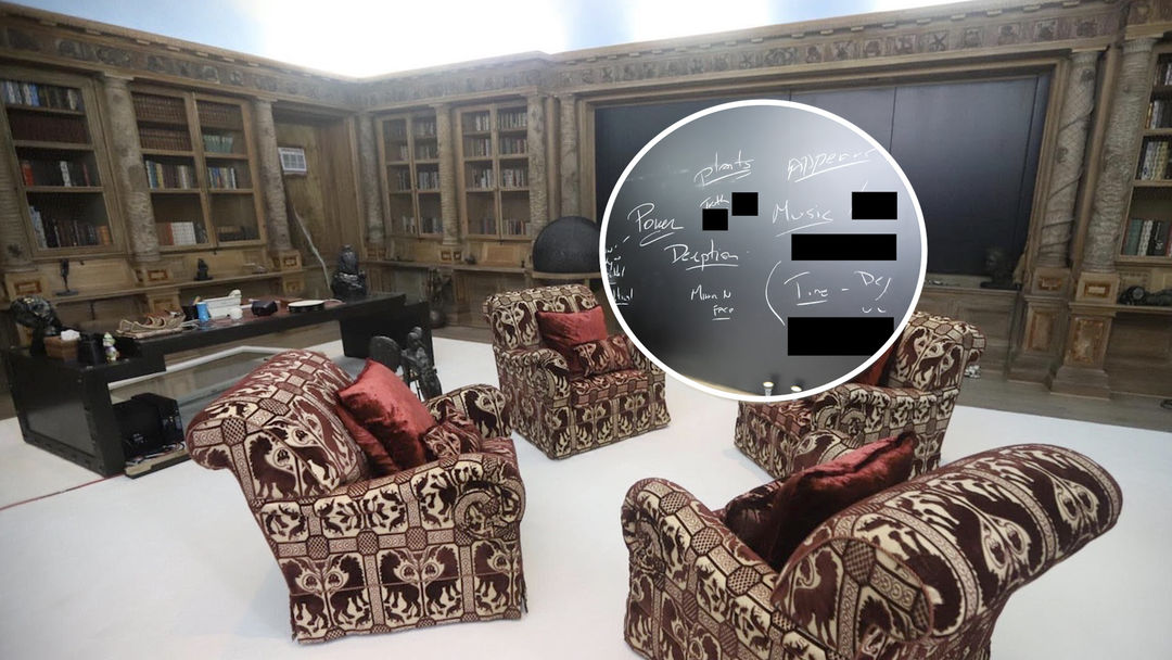 Las imágenes del interior de la casa en la isla privada de Jeffrey Epstein | ViX