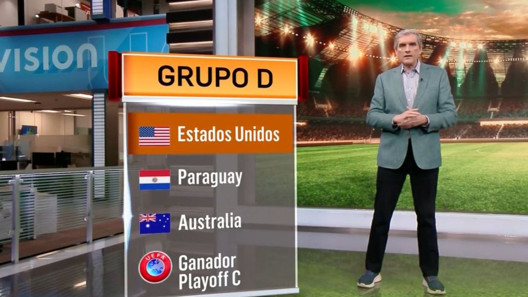En realidad aumentada: así quedaron los grupos que disputarán la Copa del Mundo en 2026 | ViX