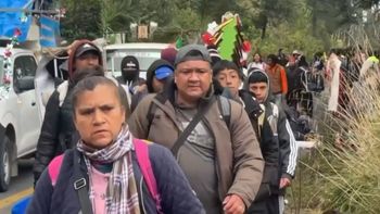 Ni el dolor los detiene: la dura travesía de peregrinos que caminan hacia la Basílica de Guadalupe