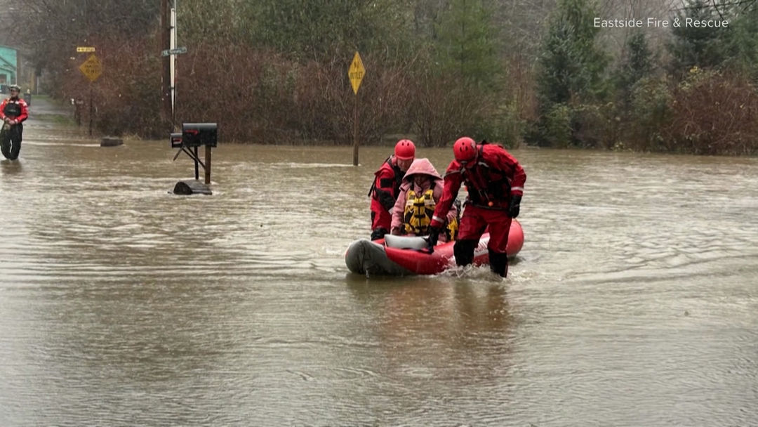 Inundaciones en Washington: cerca de 100,000 personas bajo alerta de evacuación | ViX