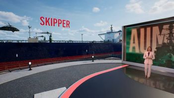 Realidad aumentada: así es el barco petrolero incautado por EEUU frente a las costas de Venezuela