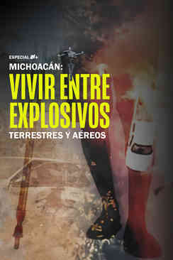 Michoacán: Vivir entre explosivos terrestres y aéreos