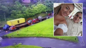 Niño se salva de morir aplastado entre dos camiones: sus padres fallecieron y su hermano está grave